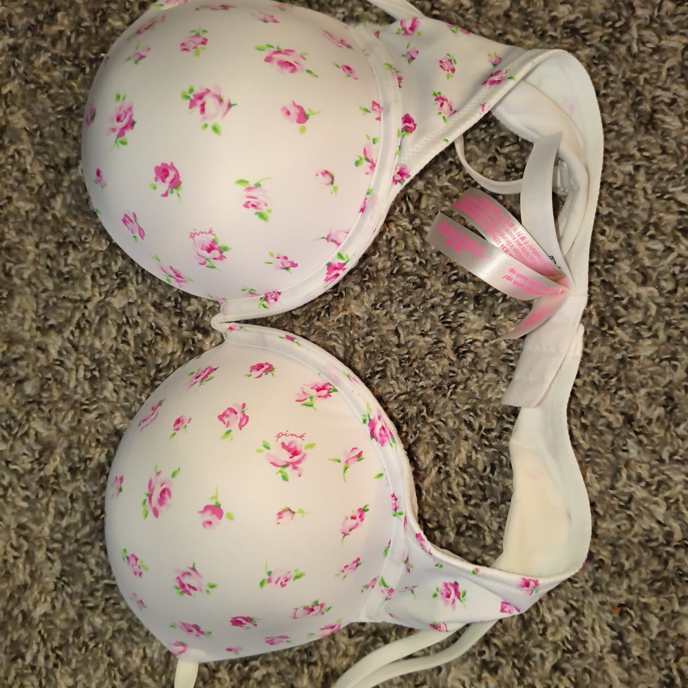 Victorias Secret Floral Print Bra 36B